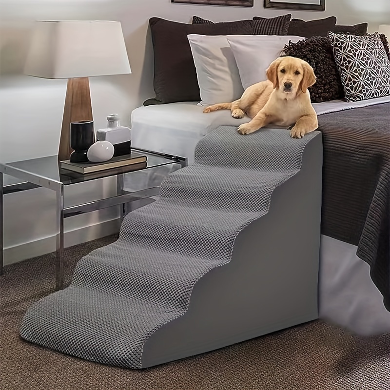 Escaleras de espuma para mascotas para camas altas de hasta 26 a 30  pulgadas de alto, rampas para mascotas/escaleras para perros altos de 26  pulgadas
