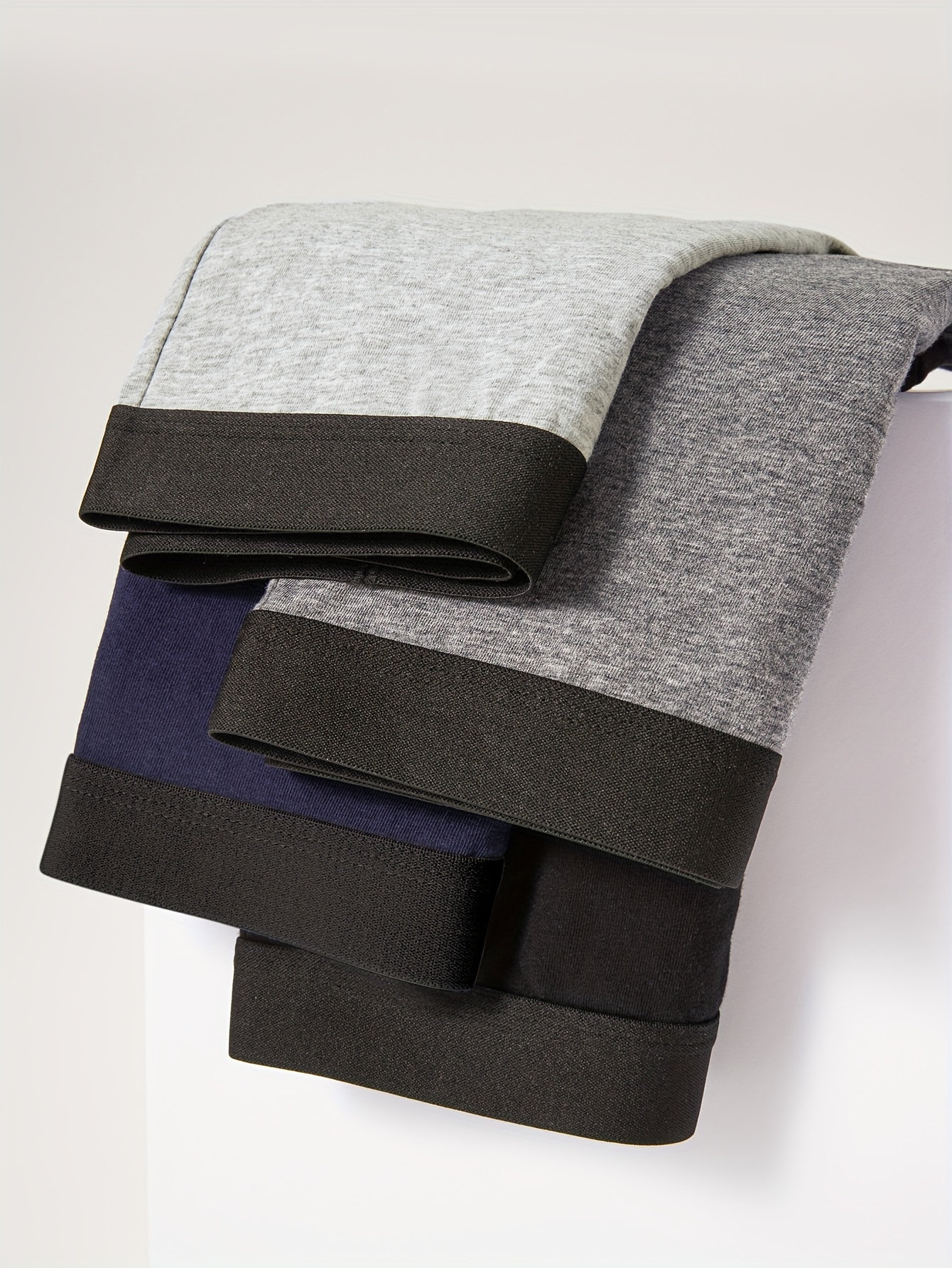 Men's Cotton Breathable Comfy Slightly Stretch Boxer Briefs - Temu