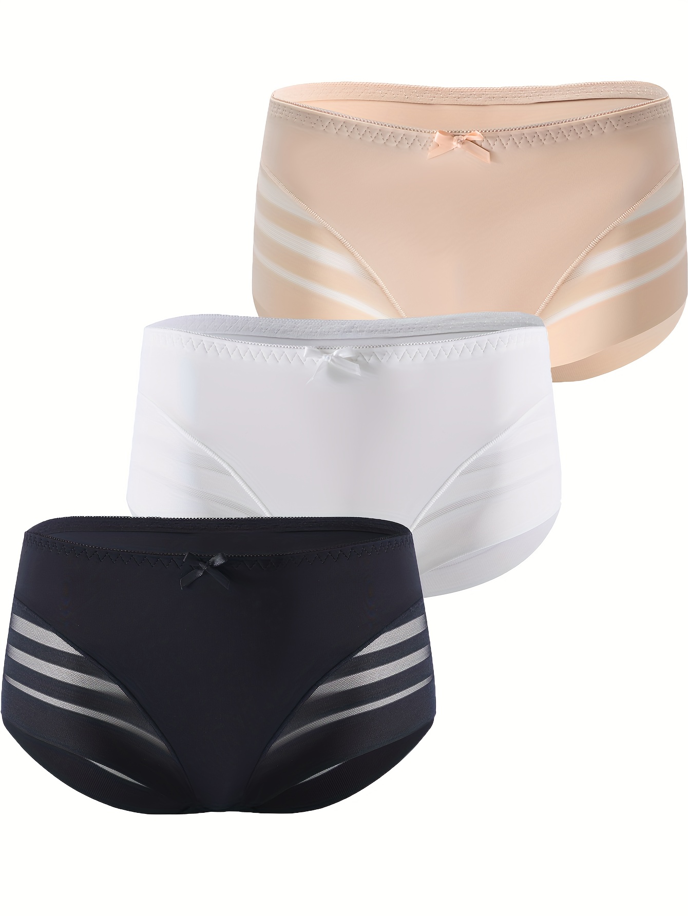 Ladies Panties Plus Size Underwear Low Waist Breathable Lifting Briefs  Pattern Lace G String Cute Underpanties For Women