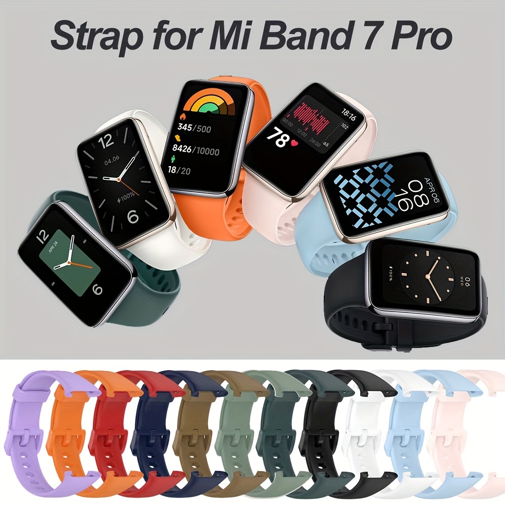 Xiaomi Mi Band 8 NFC Silicone Sport Strap With Quick Release Metal