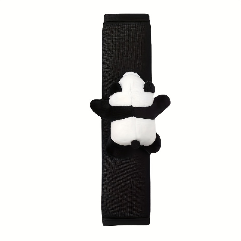 Panda Seat Belt Fixer Plush Baby Shoulder Pad Set