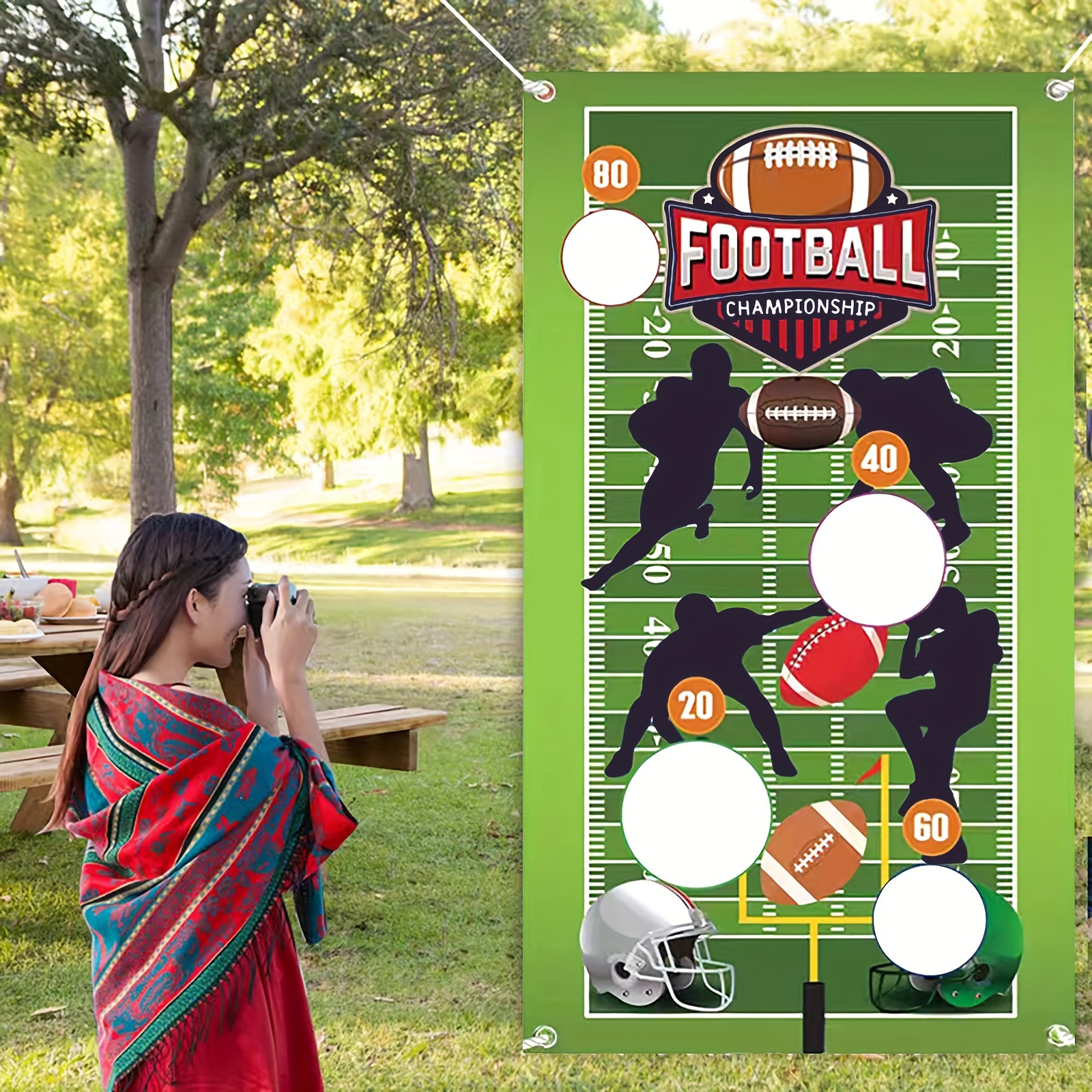 : Superbowl Party Decorations 2023-Football Birthday Party  Decorations, 32pcs Football Plates, 20pcs Football Balloons, Football  Banner and Tablecloth for Football Touchdown Game Day Accessory : Toys &  Games