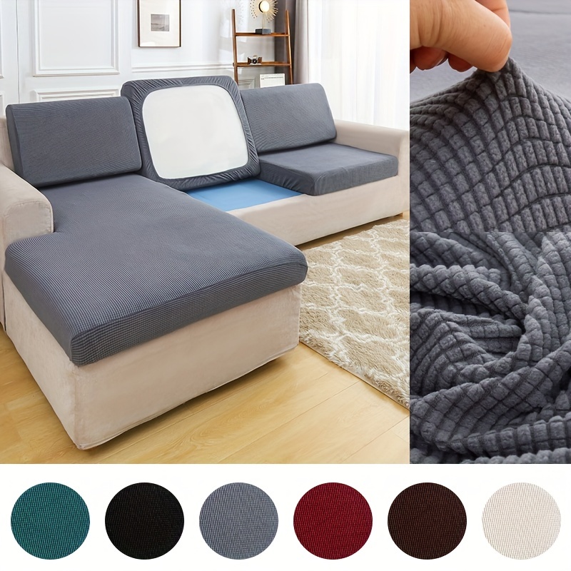 Couch Covers Separate Couch Cushion Covers High Stretch Seat - Temu