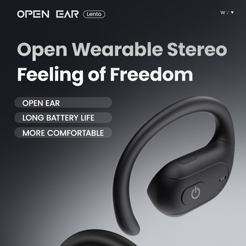 Auriculares de conducción ósea, auriculares de oreja abierta, Bluetooth  5.3, auriculares deportivos inalámbricos con micrófono, auriculares a  prueba