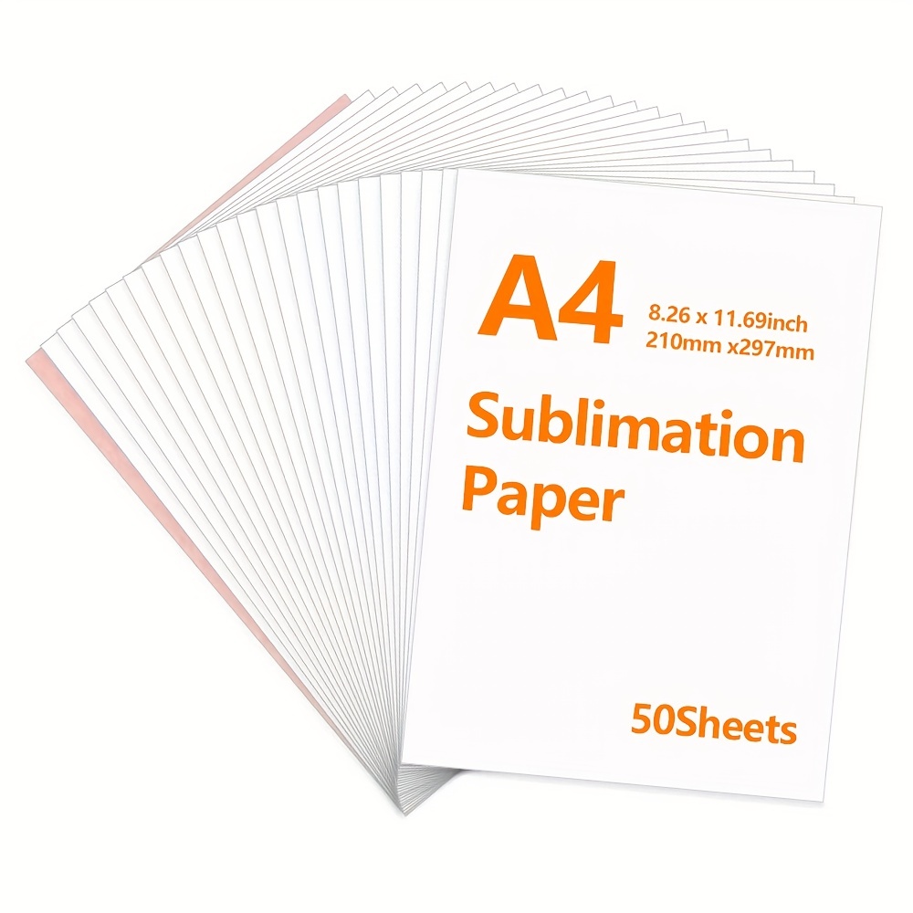 Sublimation Paper A4: For Heat Press Transfer Inkjet Printer - Temu