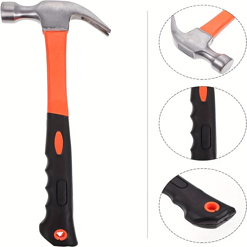 

Claw Hammer With Fiber Handle Hammer Hammer Hammer Hammer Hand Hammer Nail Hammer Site Tool Household Small Hammer