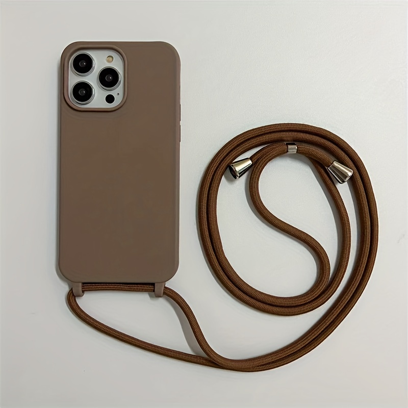 

Tpu Anti Drop Phone Case With Lanyard For 14 13 12 11 Pro Max