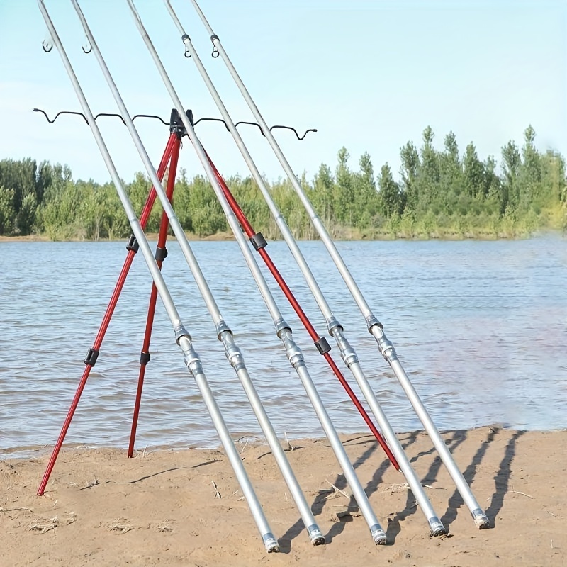 Aluminum Alloy Fishing Boat Rods Holder Fishing Tripod Rod Holder Fishing  Rod for Most Fishing Pole and Waters - AliExpress
