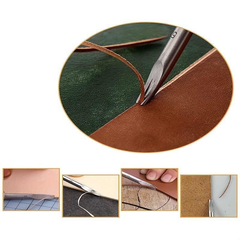 Leather Edge Bevelers Tool Steel 1mm 1.2mm 1.4mm 1.6mm for Leather Craft