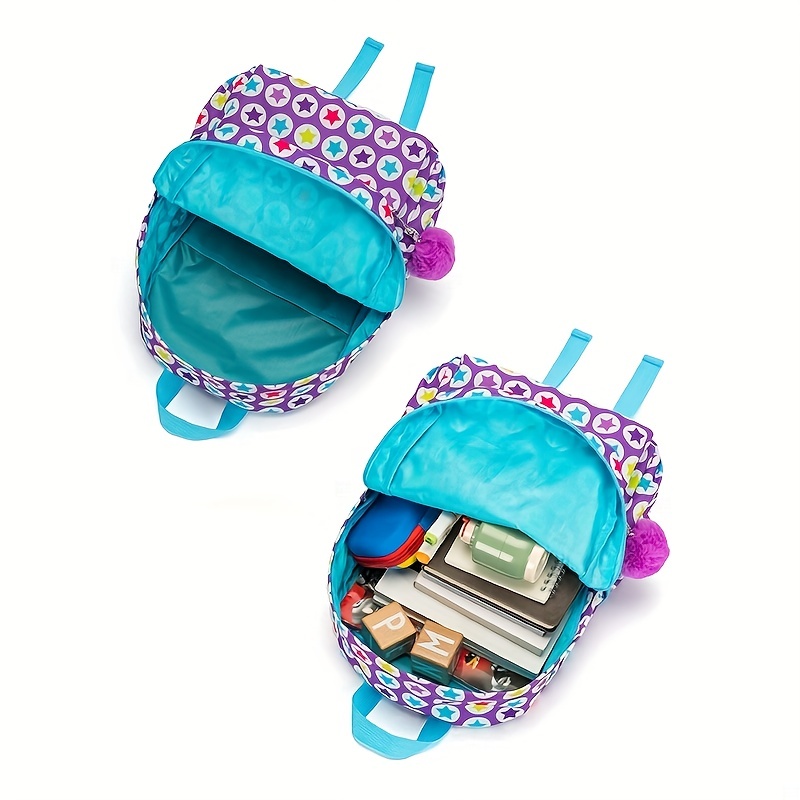 Kids Star Pattern Waterproof Backpack