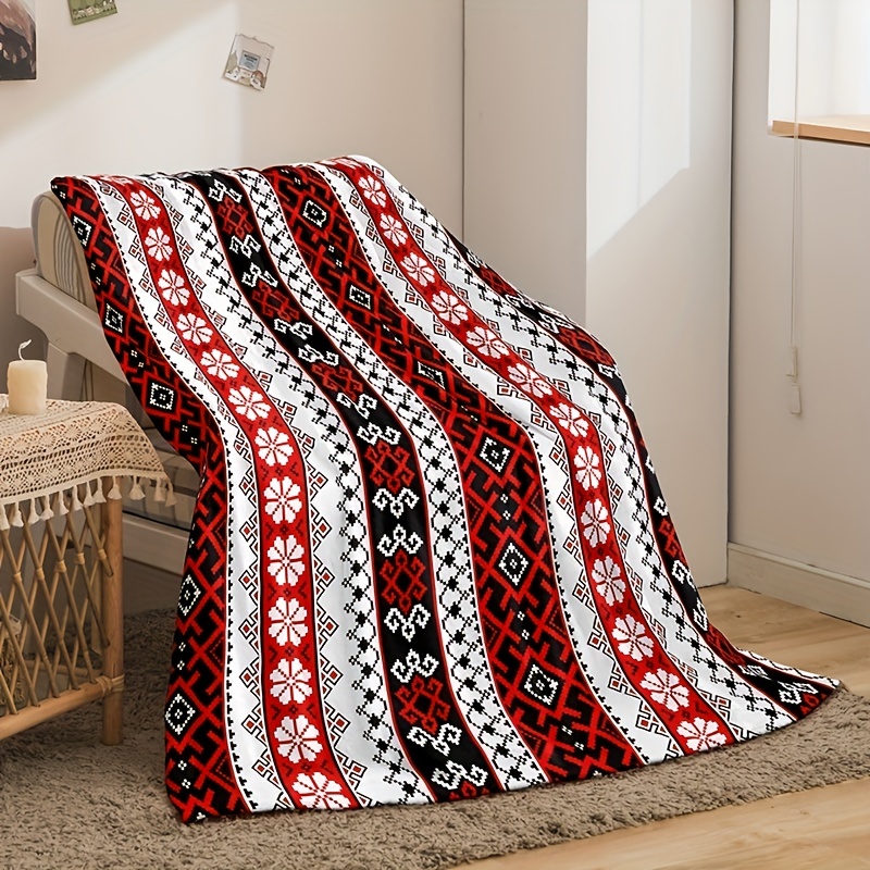 Red fuzzy online blanket