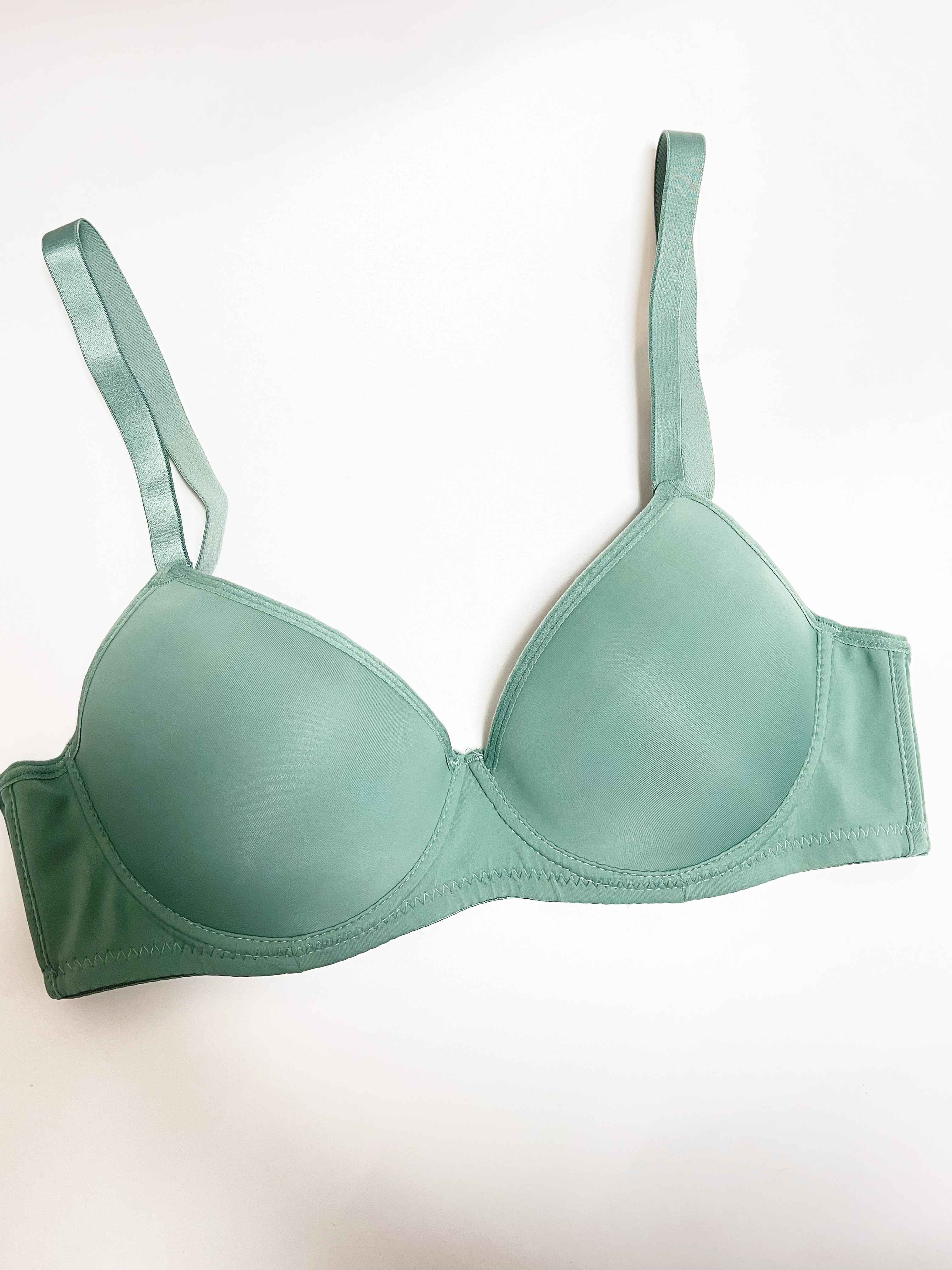 Simple Solid Push Bras Comfy Breathable Everyday T shirt Bra - Temu United  Arab Emirates