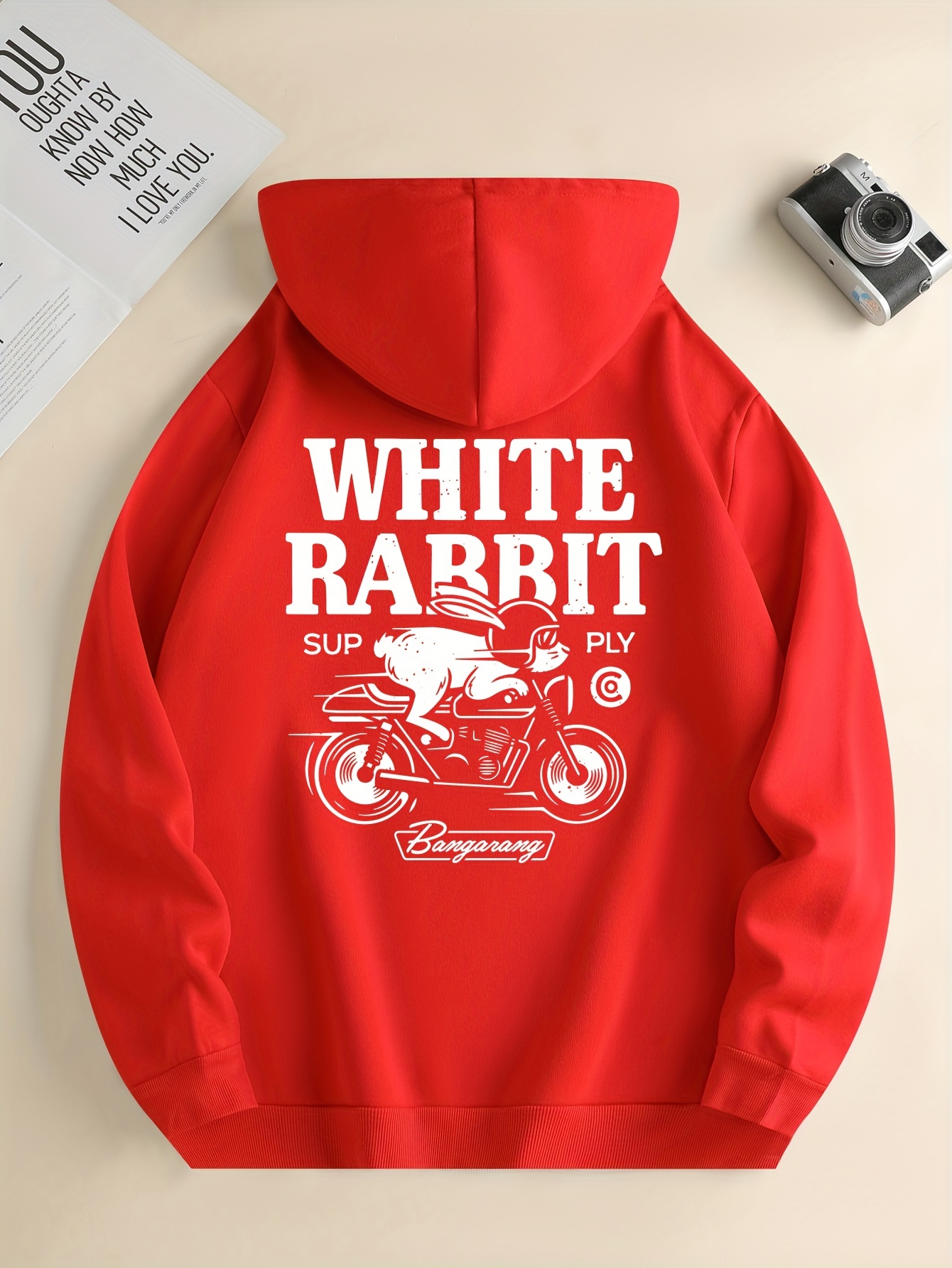 Sweat capuche online motard