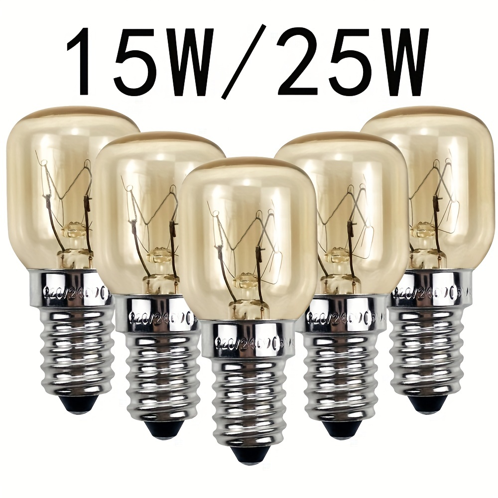 2pcs 7 Watt C7 Ampoules De Lampe De Sel De Lhimalaya, 110v 2700k