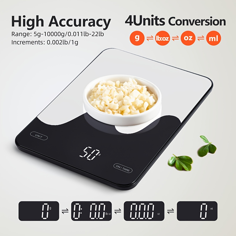 Digital Kitchen Food Scale Nutrition info Accurate Food and Nutrient  Calculator