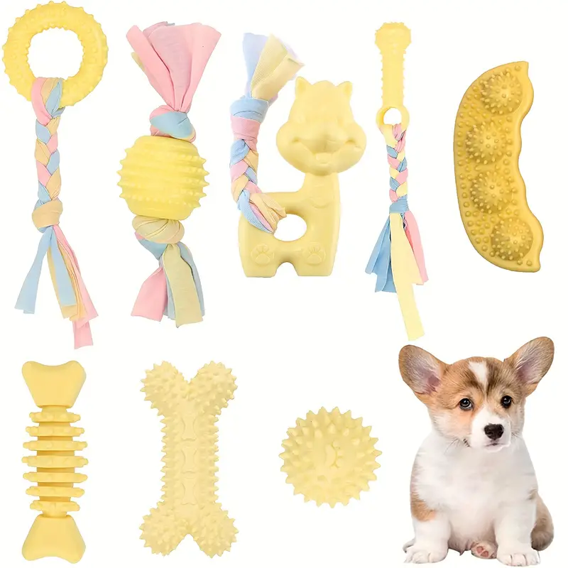 Interactive Pet Toy For Anxiety Relief - Cute Dog Chewing Teaser
