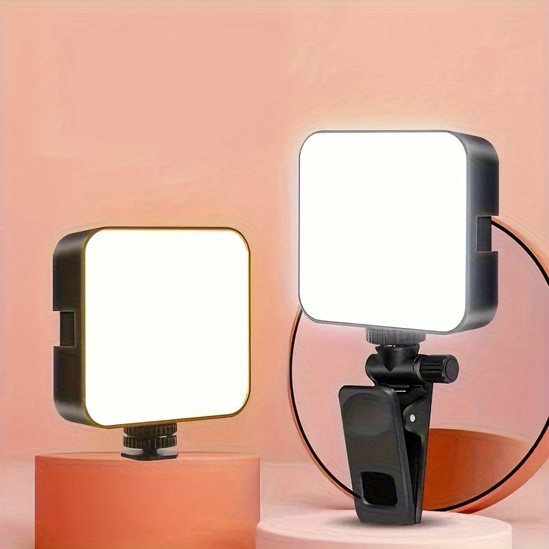 1 pc USB téléphone portable lumière de remplissage pratique en direct  lumière de remplissage Selfie lampe LED Flash lampe pour intérieur  intérieur 