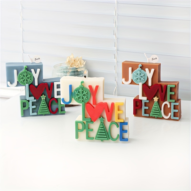 1pcs Alphabet Mould Large Size Not Easy To Break Silicone Letter A