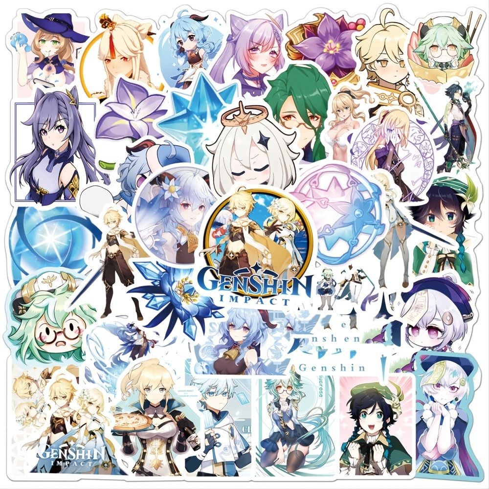 50 New Anime Games The Original God Graffiti Waterproof Stickers Diy Creative Toys | Shop The Latest Trends | Temu 50 New Anime Games The Original God Graffiti Waterproof Stickers Diy Creative Toys | Shop The Latest Trends | Temu