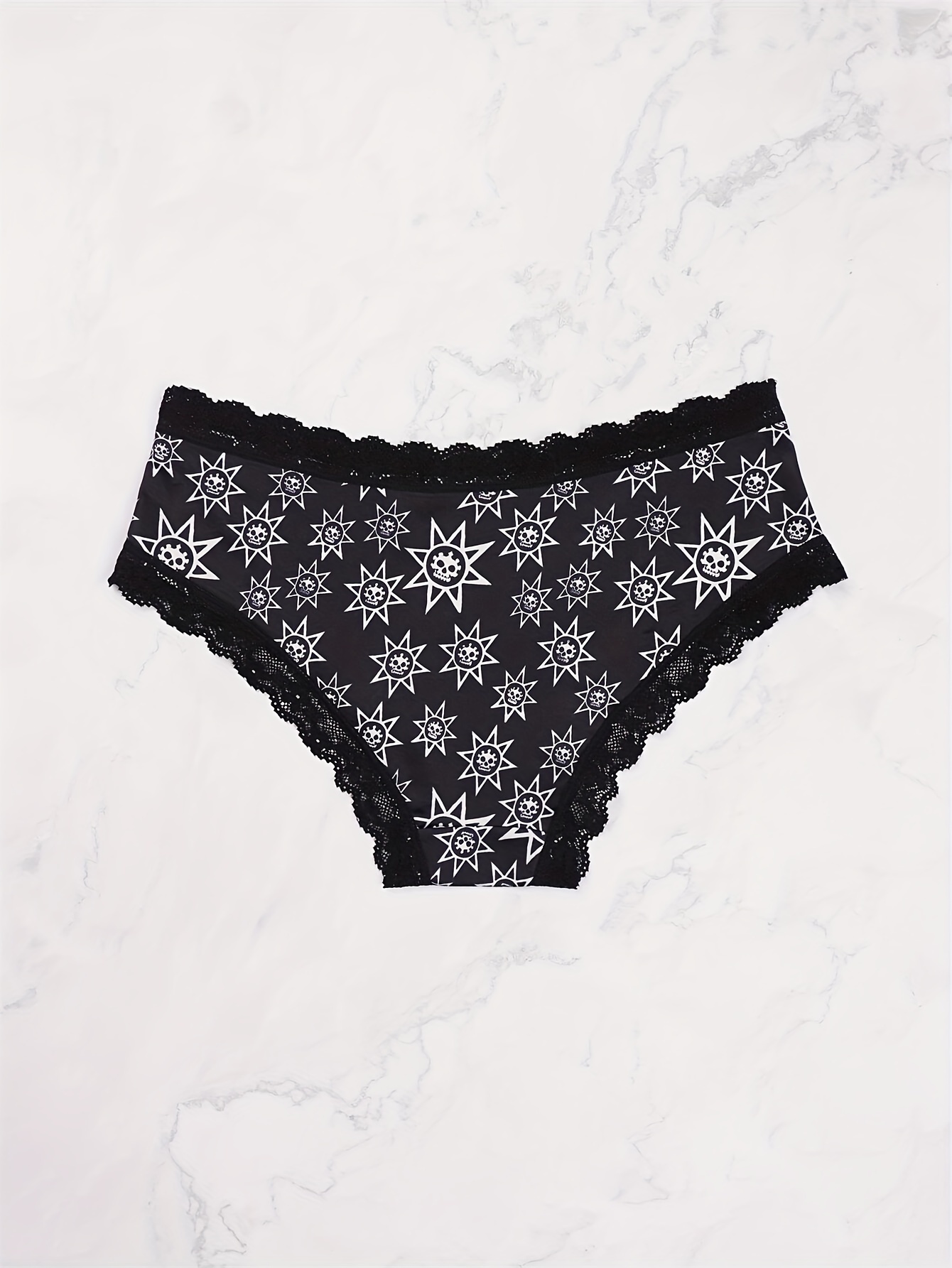  GSMOOT Cotton Underwear for women Hipster Lace Panties
