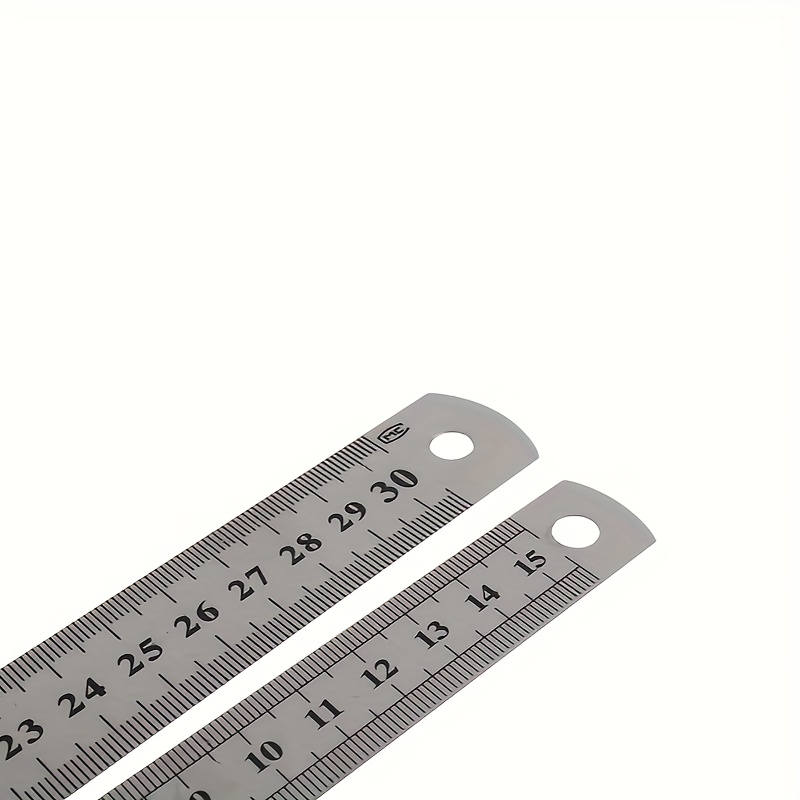 Stainless Steel Metric Ruler, 15/20/30cm Metric Rule, Jewelry