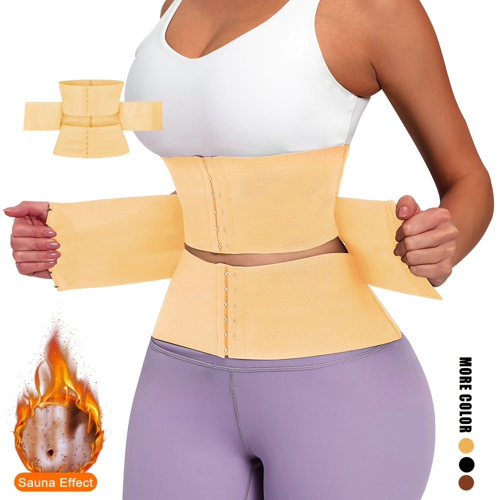 Invisible Belly Waist Trainer Tight Shapewear Double Belt Corset