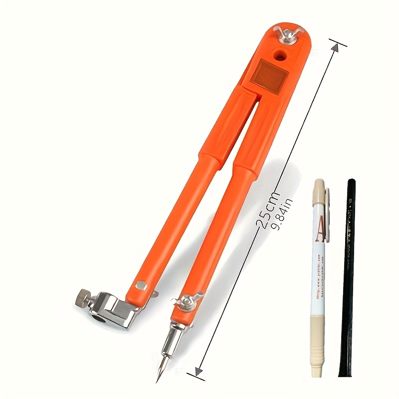 Carpenter Precision Pencil Compas Diviseurs réglables de grand