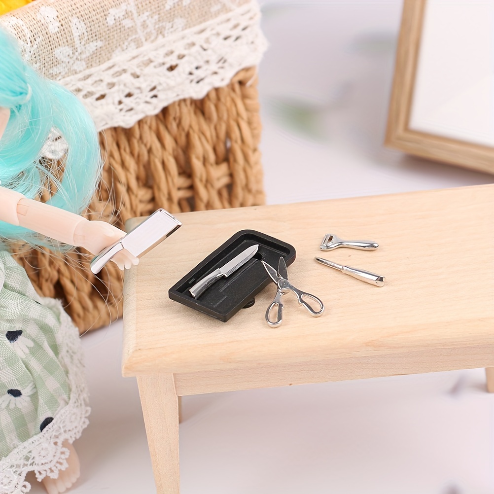 1/6 Scale Miniature Dollhouse Kitchen Knife Rest Mini Cooking