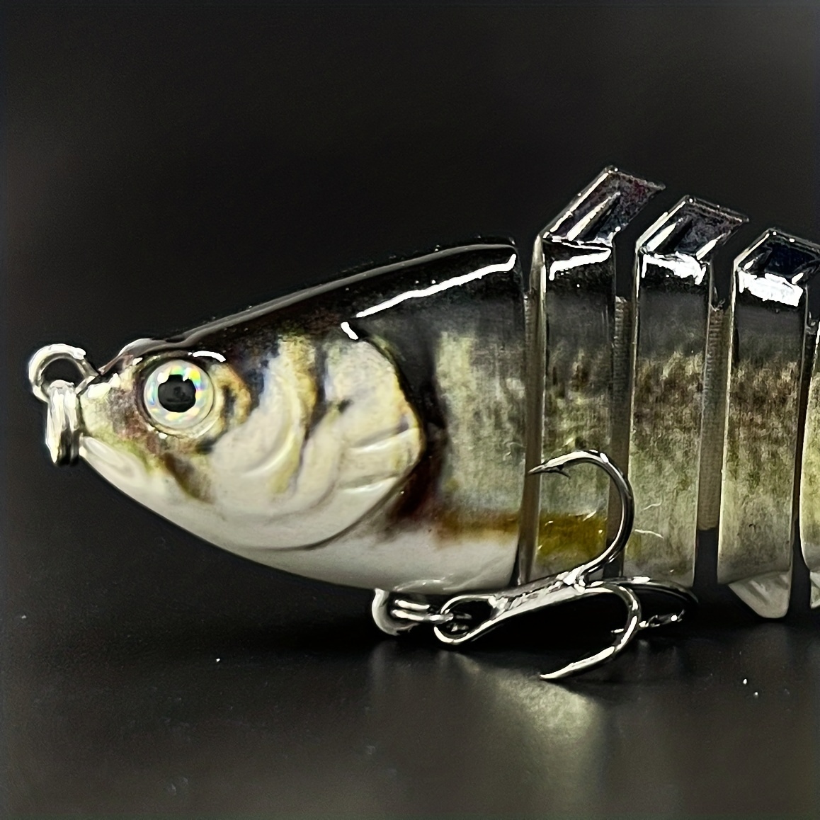 Fishing Lures Multi Section Slow Sinking Swimbait Freshwater - Temu