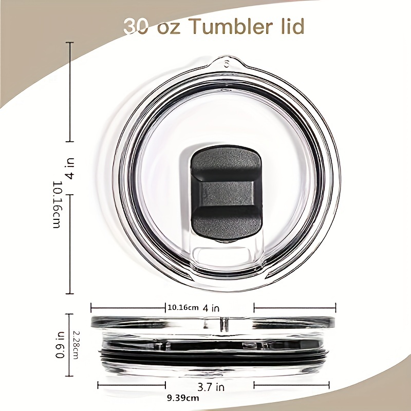 Magnetic Tumbler Lids For 20pz / Tumblers Spill Proof - Temu