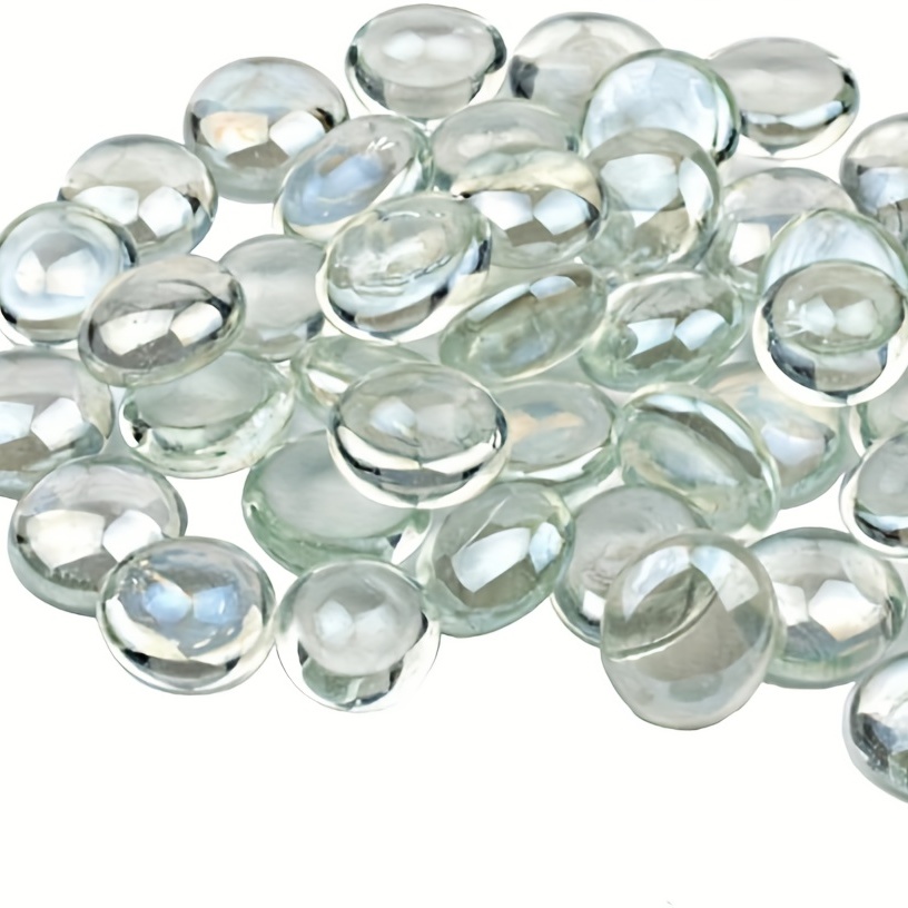  Meschett 50PCS Mini Glass Gems,Red Mancala Stones Flat Bottom  Marble Beads for Home Decorative Art Craft Vase Filler(0.5~0.7) : Home &  Kitchen