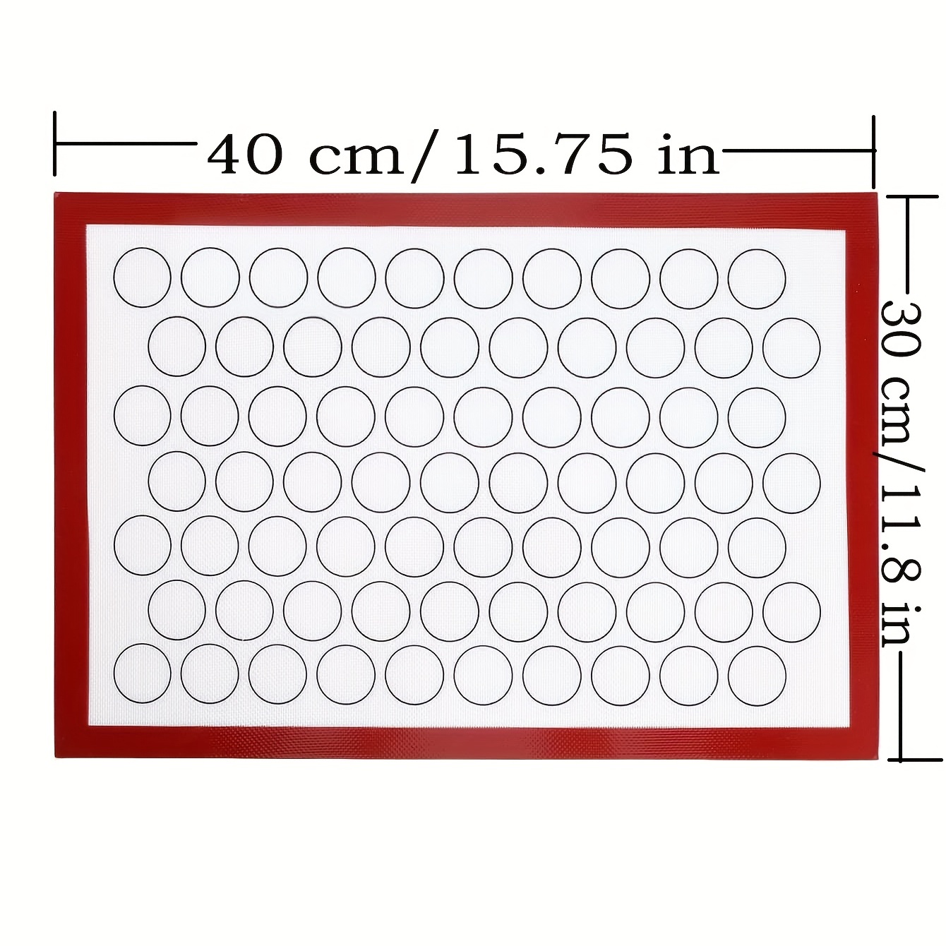 1pc Silicone Baking Mat, Non-stick Oven Sheet Liner, Kitchen Accessory,  Baking Supplies