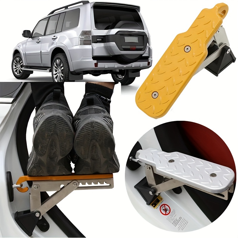 Pedal auxiliar plegable Universal para techo de coche, accesorio