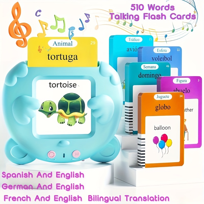 Generic Cartes flash éducatives pour apprendre l'anglais, Jouet éducatif,  Livre audio électronique à prix pas cher