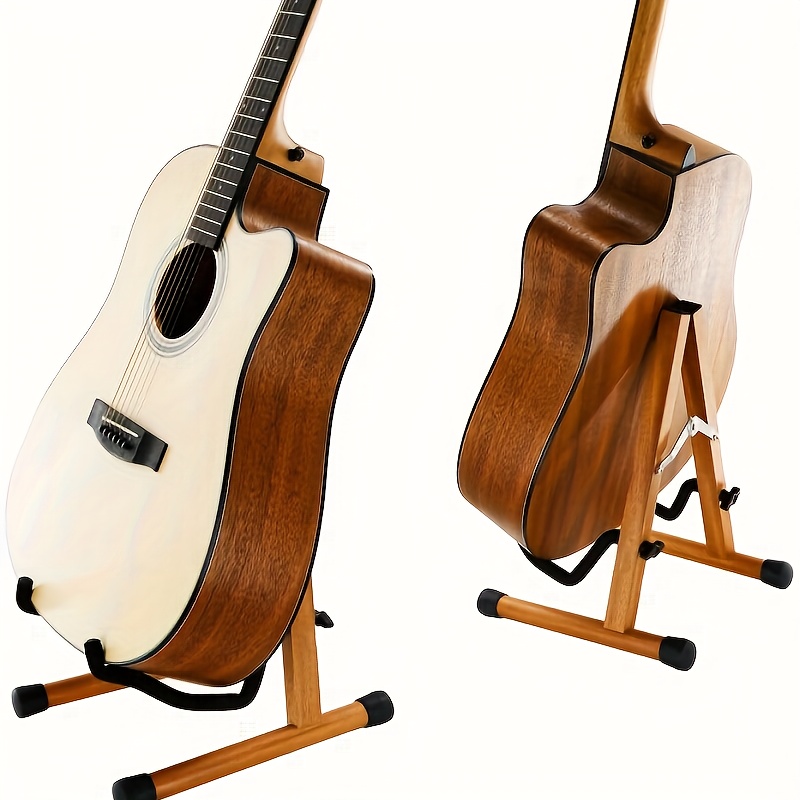 Acoustic Wood Guitar Floor Stand