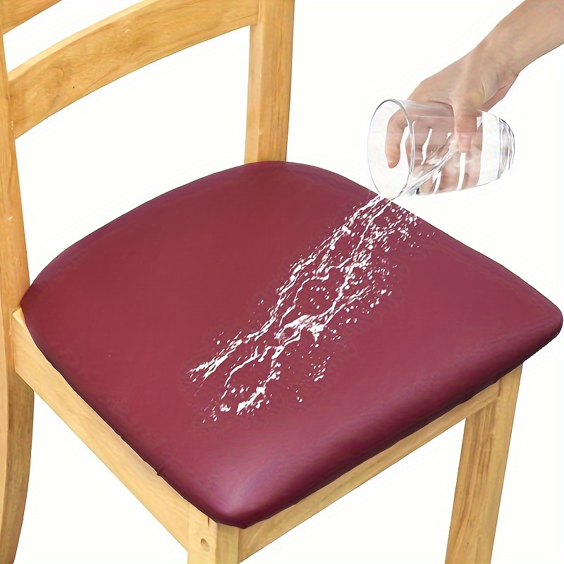 Stuhl-Sitzbezug Wasserdicht Dehnbar Für Esszimmer Protecto Pu