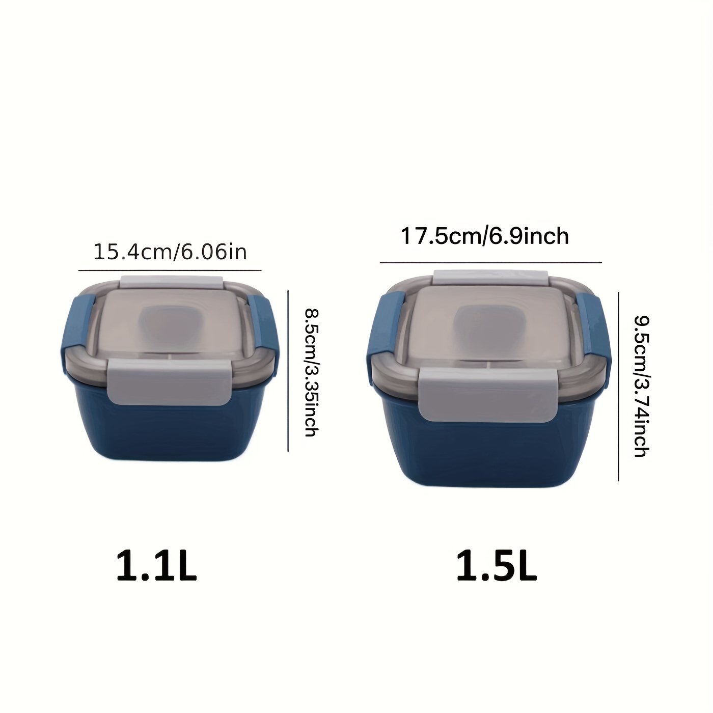 All-in-one Salad Container, Large Salad Bowl, 4-compartment Tray For  Toppings, Sauce Container For Dressings, And Built-in Utensil Set, Salad  Box, Lunch Box, Bpa-free, Microwaveable, Kitchen Accessories - Temu