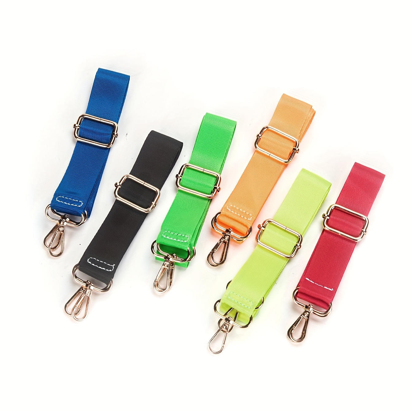 Solid Color Adjustable Shoulder Strap Single Shoulder Bag - Temu