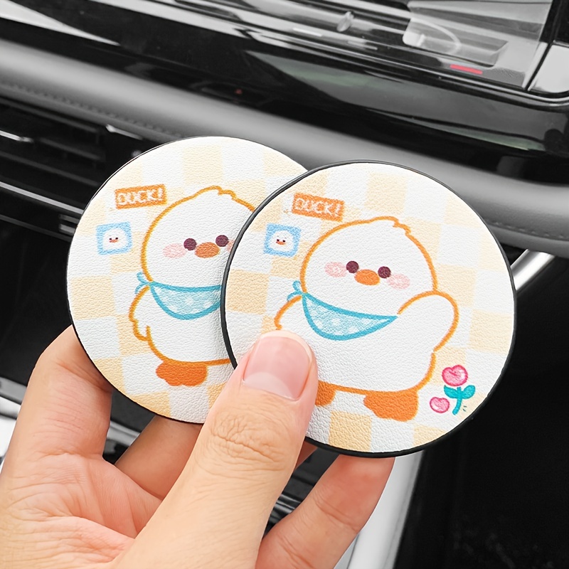 2Pcs Cute Car Paw Print Non-slip Water Cup Pad Holder Auto Mat Bottle  Holder Coaster Auto Interior Accessories – the best products in the Joom  Geek online store