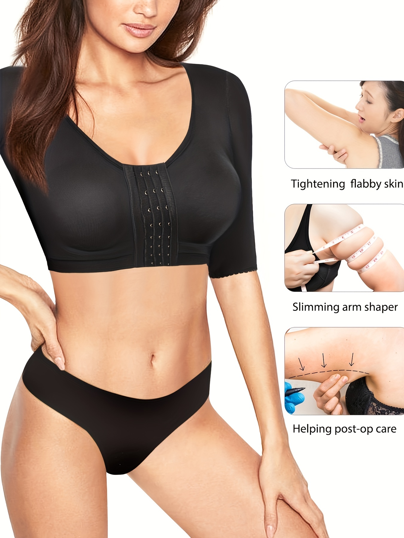 Arm Shapers for Women Flabby Arms Invisible Upper Compression Vest  shapewear US