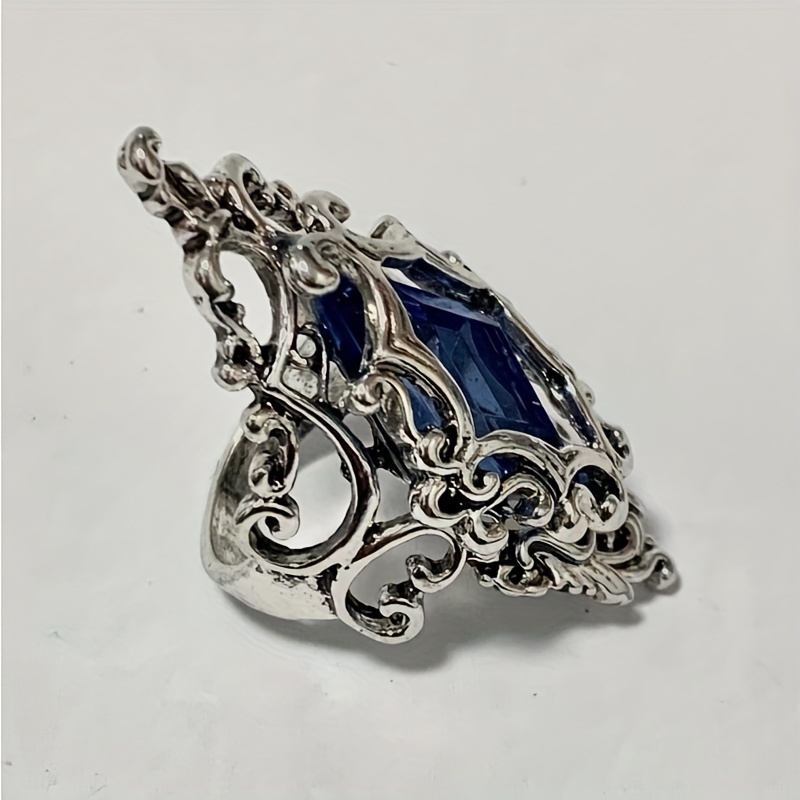 Men's Vintage Aquamarine Ring