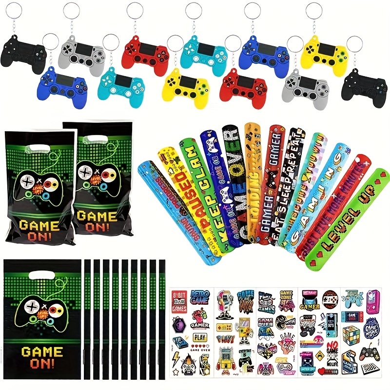 44pcs Construction Party Favors, Engineering Vehicle Party Supplies With  Slap Bracelets Keychain Stickers And Gift Bags Assorted Toys For Boys Girls  B