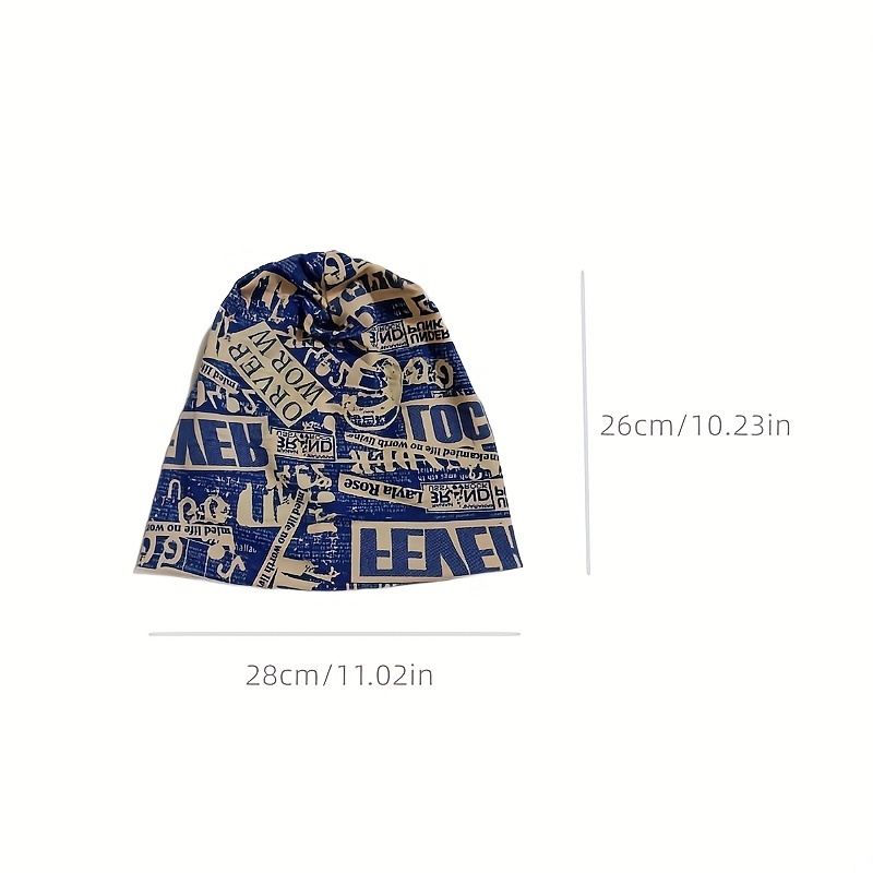 Summer Thin Paisley Print Head Wrap for Men and Women
