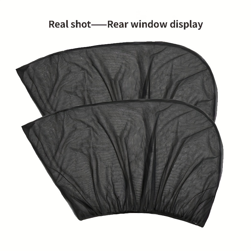 2 Stück Anti-Mücken-Fenstergitter, Auto-Sonnenschutz, Belüftete Und  Anti-Mücken-Autoisolierung, Anti-Aufruhr- Und  Sonnenschutz-Autofenstergitter
