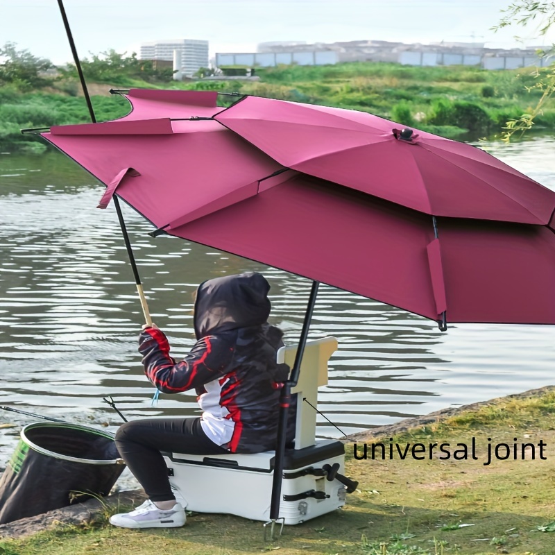 Waterproof Umbrella Holder For Fishing Box Universal Folding - Temu