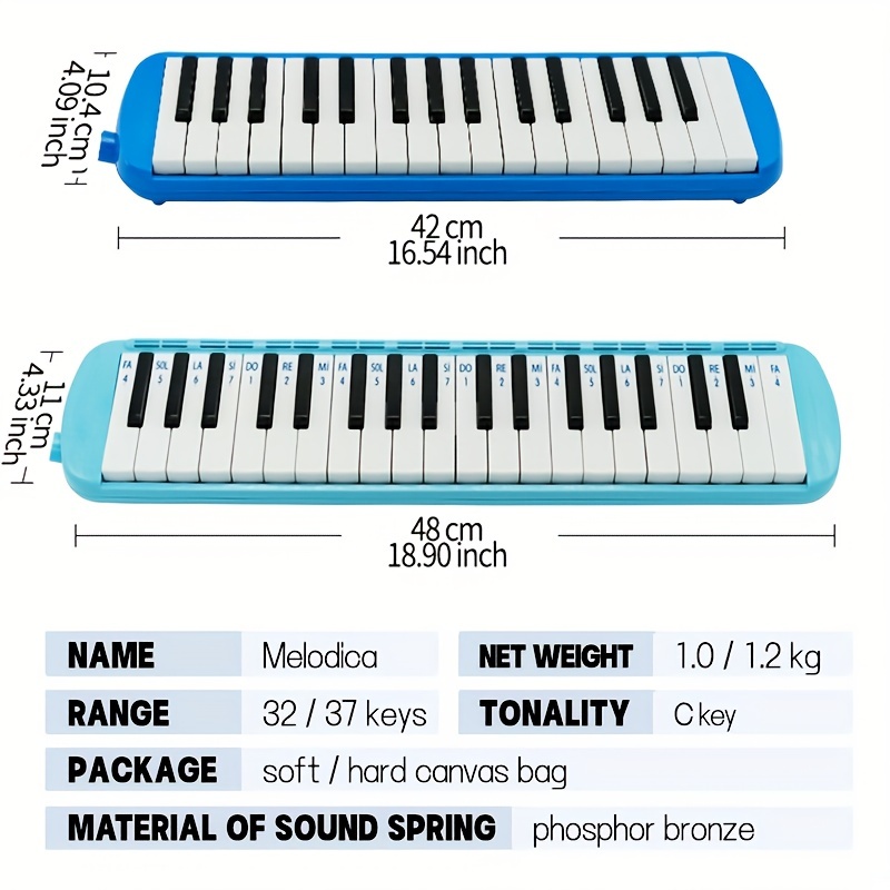 INS-10230 Melodica 32 Keys Musical Education Instrument