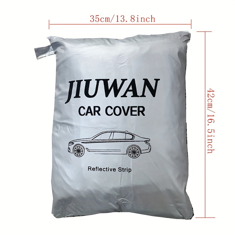 Cawanerl Full Car Cover SUV Outdoor Sun Snow Rain Protection Anti UV Dust  Proof Cover For Peugeot 3008 307 308 4007 4008 405