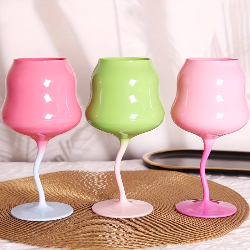 Ceramic Wine Glass, Cute Kawaii Champagne Cup, Goblet, For Whisky,  Cocktail, For Bar, Pub, Club, Restaurant And Home Use, Drinkware  Accessories - Temu