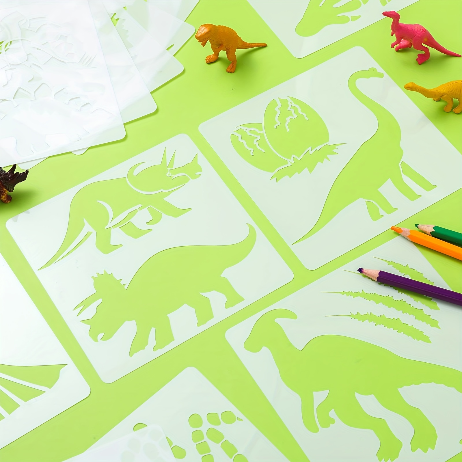 20 Pieces Stencils for Painting Reusable Animal Plant Music Stencil Spring  Summer Fall Winter Stencil Template, DIY Stencils for Painting on Wood