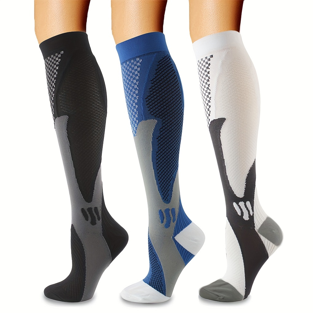 Compression Socks Varicose Veins Socks Football Soccer Thigh - Temu Germany